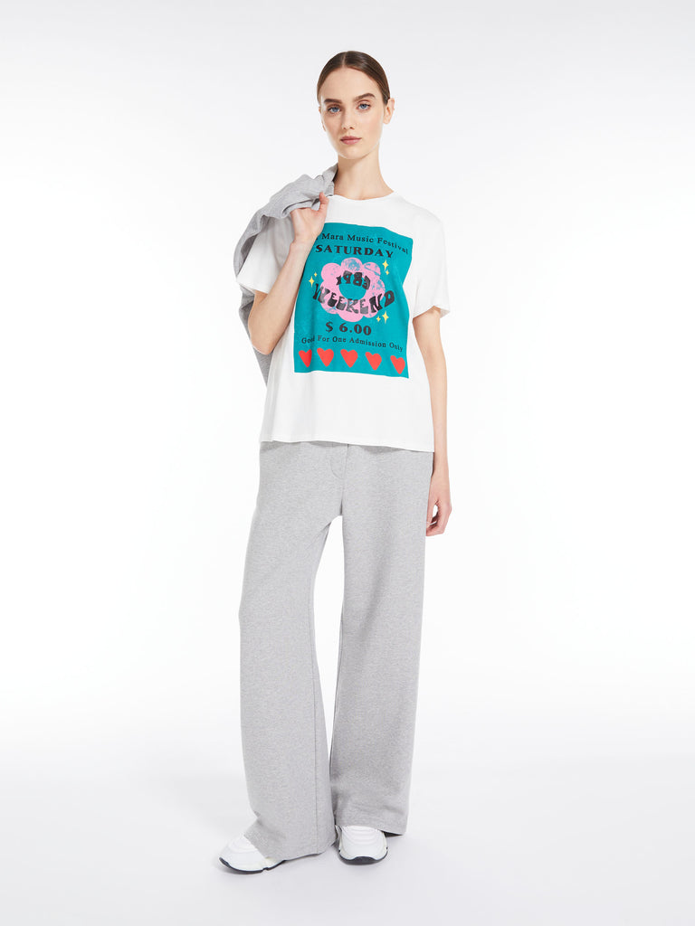 Printed jersey T-shirt