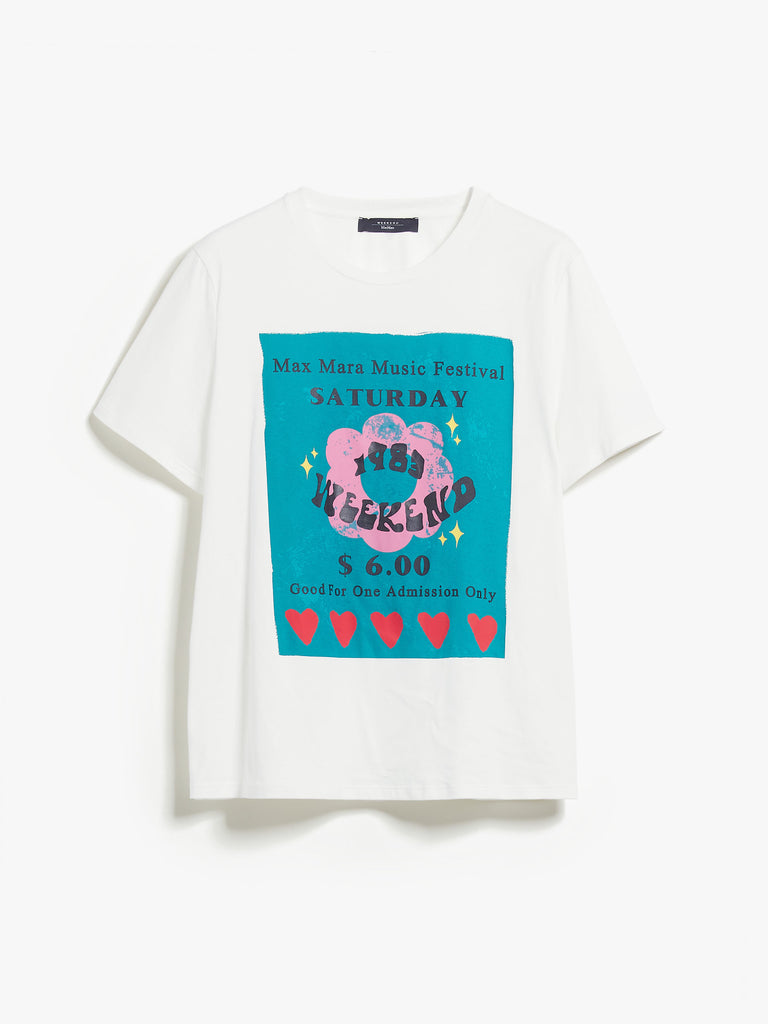 Printed jersey T-shirt