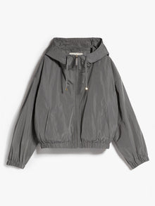 Short Parka In Water-Resistant Taffeta for Women - Medium Grey - Max Mara UAE