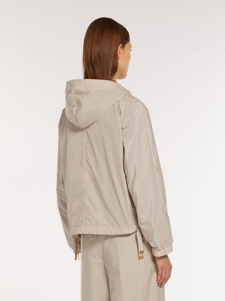 Reversible water-repellent technical taffeta jacket