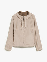 Reversible water-repellent technical taffeta jacket