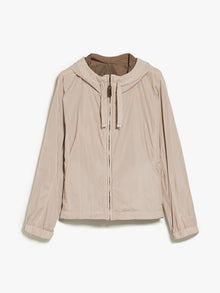 Reversible water-repellent technical taffeta jacket