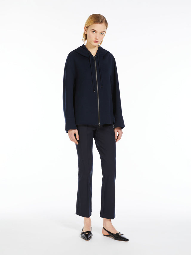 Wool hoodie