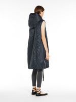 max mara water-resistant technical canvas gilet for women