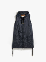 max mara water-resistant technical canvas gilet for women