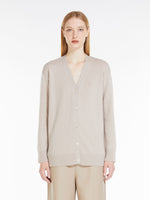 Wool and cashmere cardigan