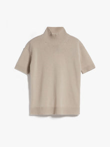 Wool and cashmere polo-neck sweater