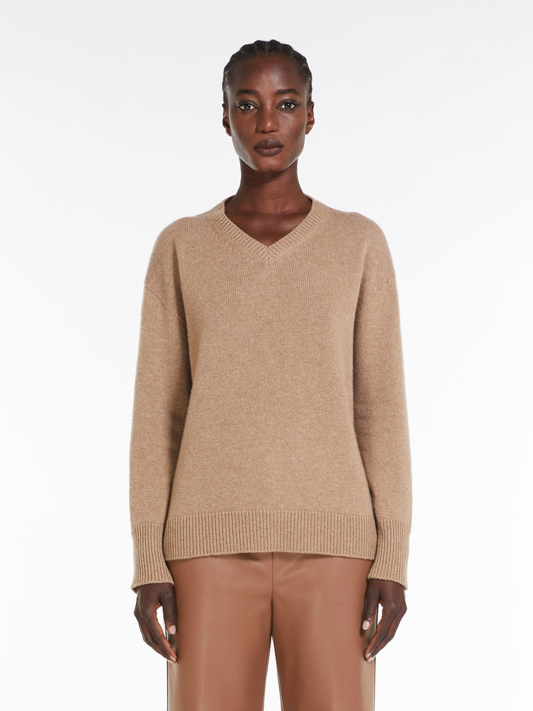 Cashmere V-neck sweater