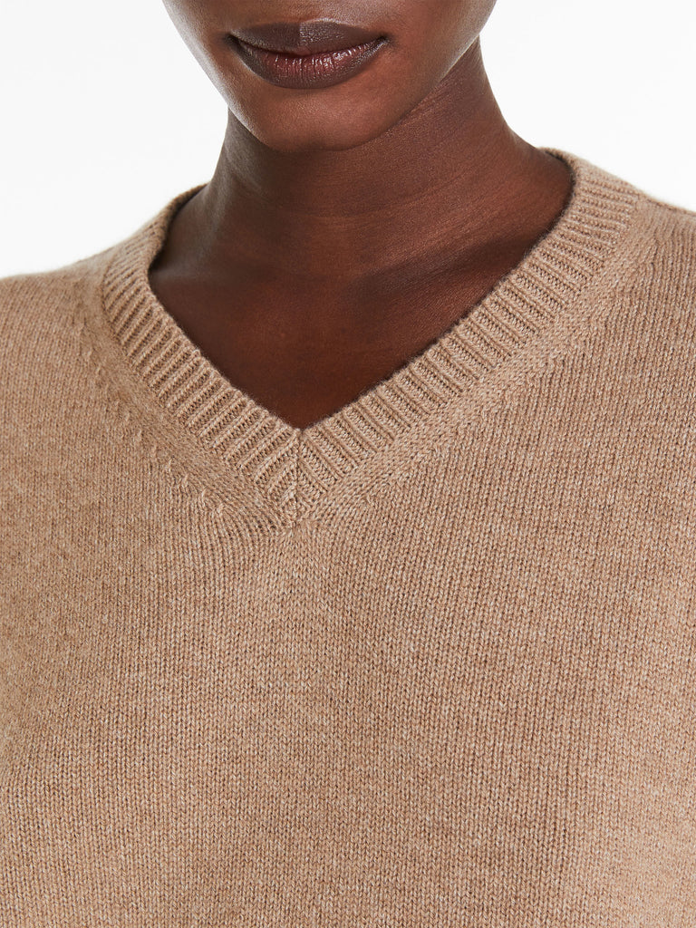 Cashmere V-neck sweater