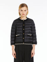 max mara water-resistant canvas short jacket for women