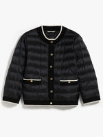 max mara water-resistant canvas short jacket for women