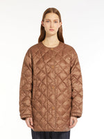max mara water-resistant nylon canvas jacket for women