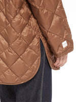 max mara water-resistant nylon canvas jacket for women