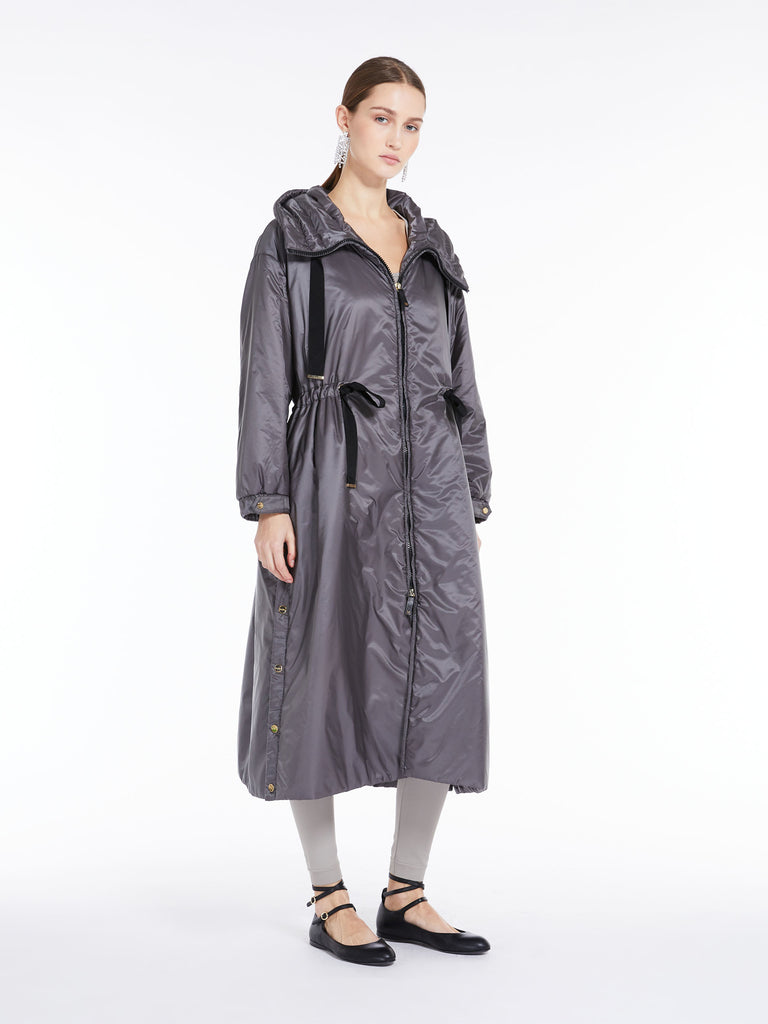 Water-repellent canvas parka