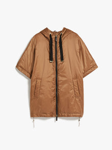 max mara water-repellent canvas cape for women